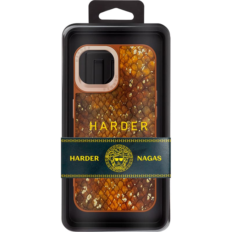 Чохол ARMORSTANDART Harder Nagas для Apple iPhone 14 Brown (ARM76750) Тип чохол-накладка
