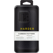 Чохол ARMORSTANDART Harder Carbon Pattern для Apple iPhone 14 Pro Black (ARM76779)