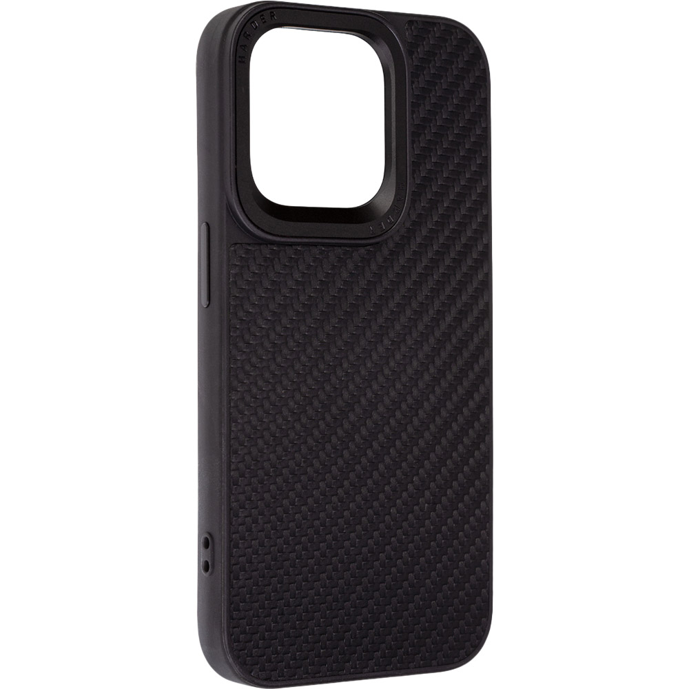 Чохол ARMORSTANDART Harder Carbon Pattern для Apple iPhone 14 Pro Max Black (ARM76780) Сумісність за моделлю Apple iPhone 14 Pro Max