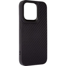 Чохол ARMORSTANDART Harder Carbon Pattern для Apple iPhone 14 Pro Max Black (ARM76780)
