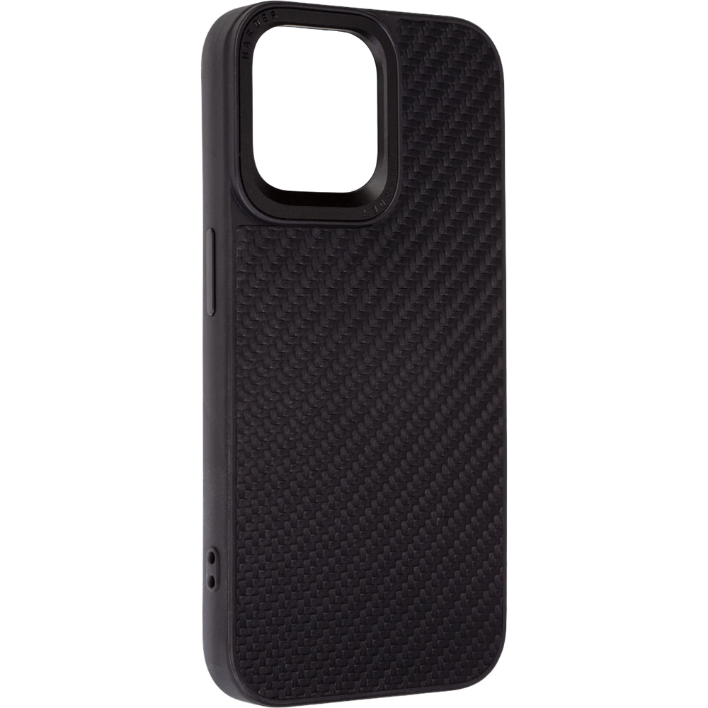 Чохол ARMORSTANDART Harder Carbon Pattern для Apple iPhone 15 Pro Max Black (ARM76778) Сумісність за моделлю Apple iPhone 15 Pro Max