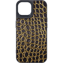 Харьков - Чехол ARMORSTANDART Harder Crocosaur для Apple iPhone 14 Black (ARM76713)