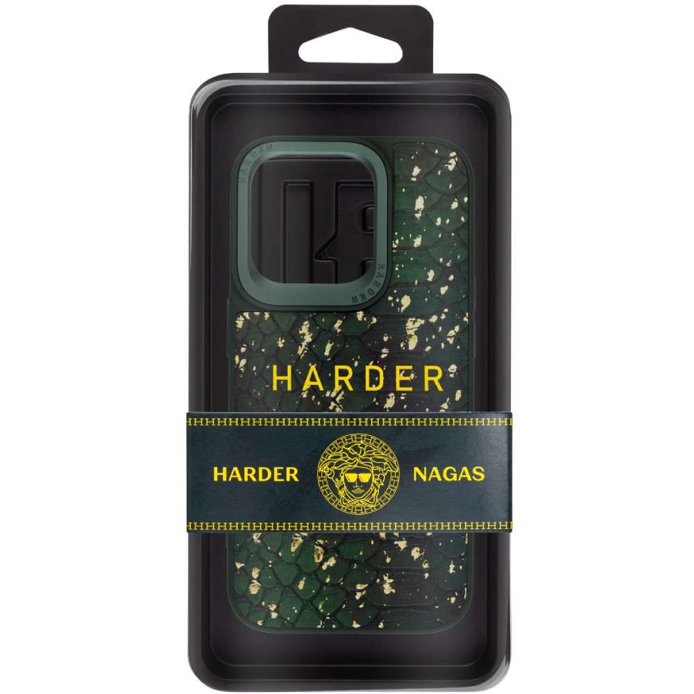 Чохол ARMORSTANDART Harder Nagas для Apple iPhone 15 Pro Green (ARM76738) Тип чохол-накладка