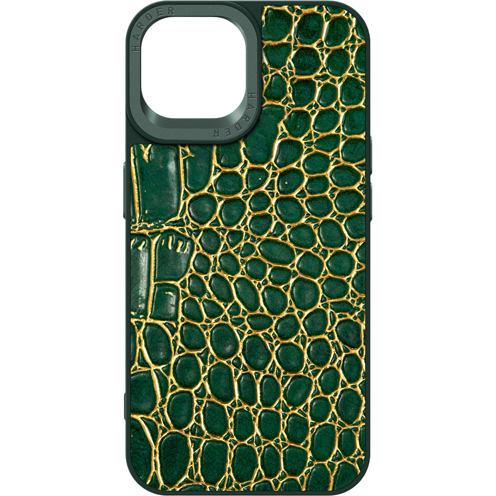 Чохол ARMORSTANDART Harder Crocosaur для Apple iPhone 14 Green (ARM76714) Чохол ARMORSTANDART Harder Crocosaur для Apple iPhone 14 Green (ARM76714)