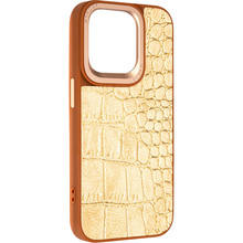 Чехол ARMORSTANDART Harder Crocosaur для Apple iPhone 14 Pro Beige (ARM76721)