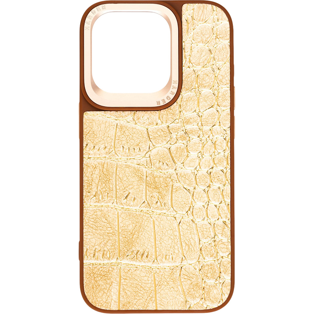 Чехол ARMORSTANDART Harder Crocosaur для Apple iPhone 14 Pro Beige (ARM76721)