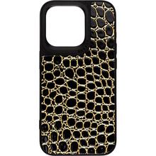 Харьков - Чехол ARMORSTANDART Harder Crocosaur для Apple iPhone 14 Pro Black (ARM76719)