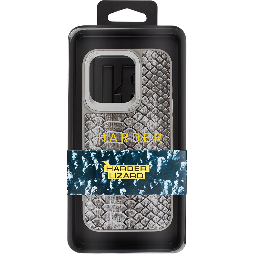 Чохол ARMORSTANDART Harder Lizard для Apple iPhone 14 Pro Grey (ARM76880) Тип чохол-накладка