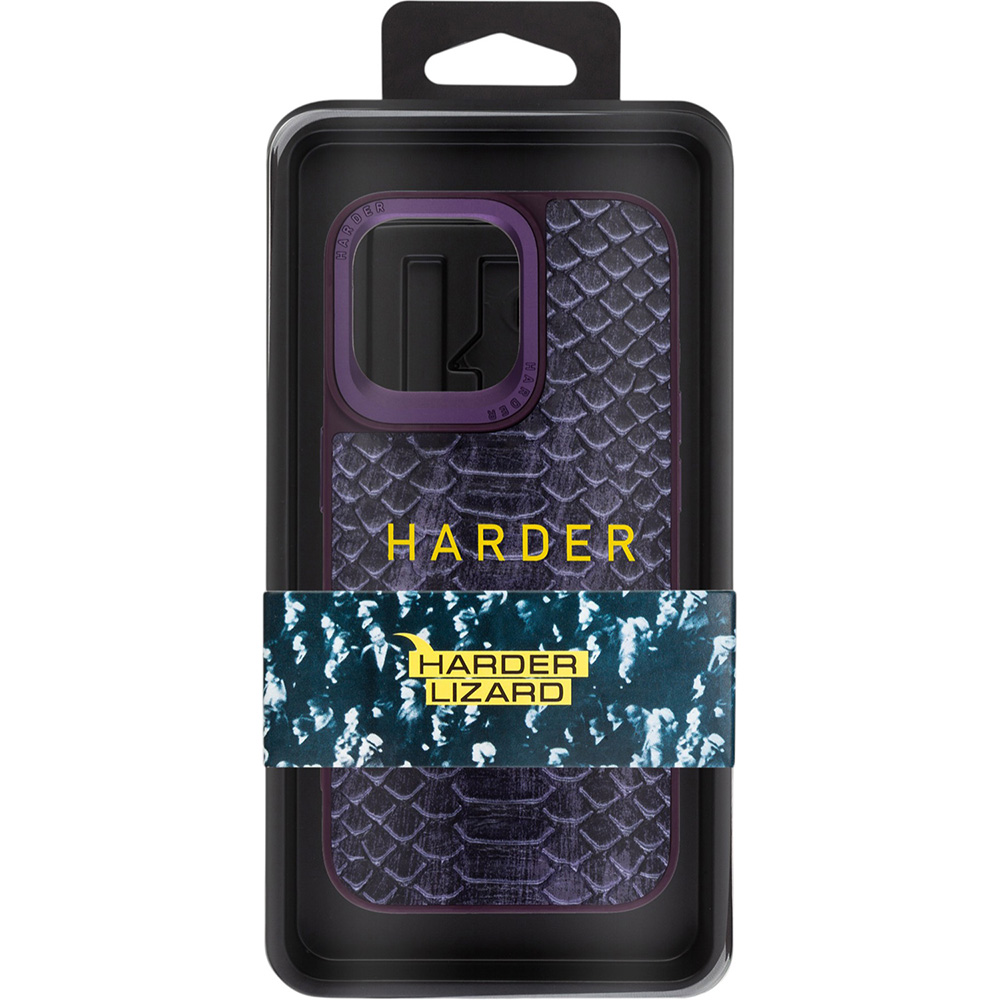 Чехол ARMORSTANDART Harder Lizard для Apple iPhone 14 Pro Max Purple (ARM76882) Тип чехол-накладка