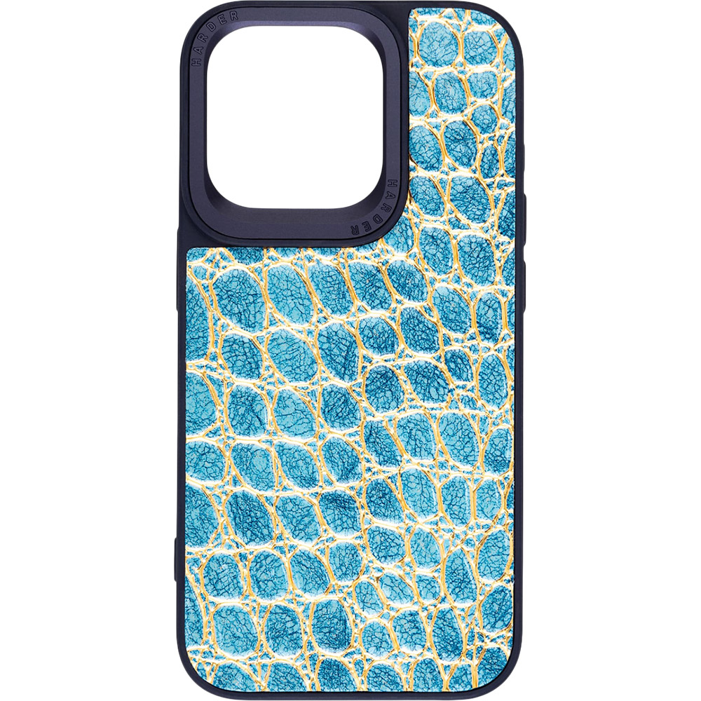 Чехол ARMORSTANDART Harder Crocosaur для Apple iPhone 14 Pro Blue (ARM76724) Чехол ARMORSTANDART Harder Crocosaur для Apple iPhone 14 Pro Blue (ARM76724)