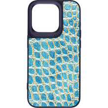 Харьков - Чехол ARMORSTANDART Harder Crocosaur для Apple iPhone 14 Pro Blue (ARM76724)