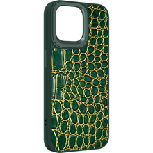bag smart ARMORSTANDART Harder Crocosaur для Apple iPhone 14 Pro Max Green (ARM76726)