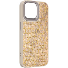 Чохол ARMORSTANDART Harder Crocosaur для Apple iPhone 14 Pro Max Titanium (ARM76729)