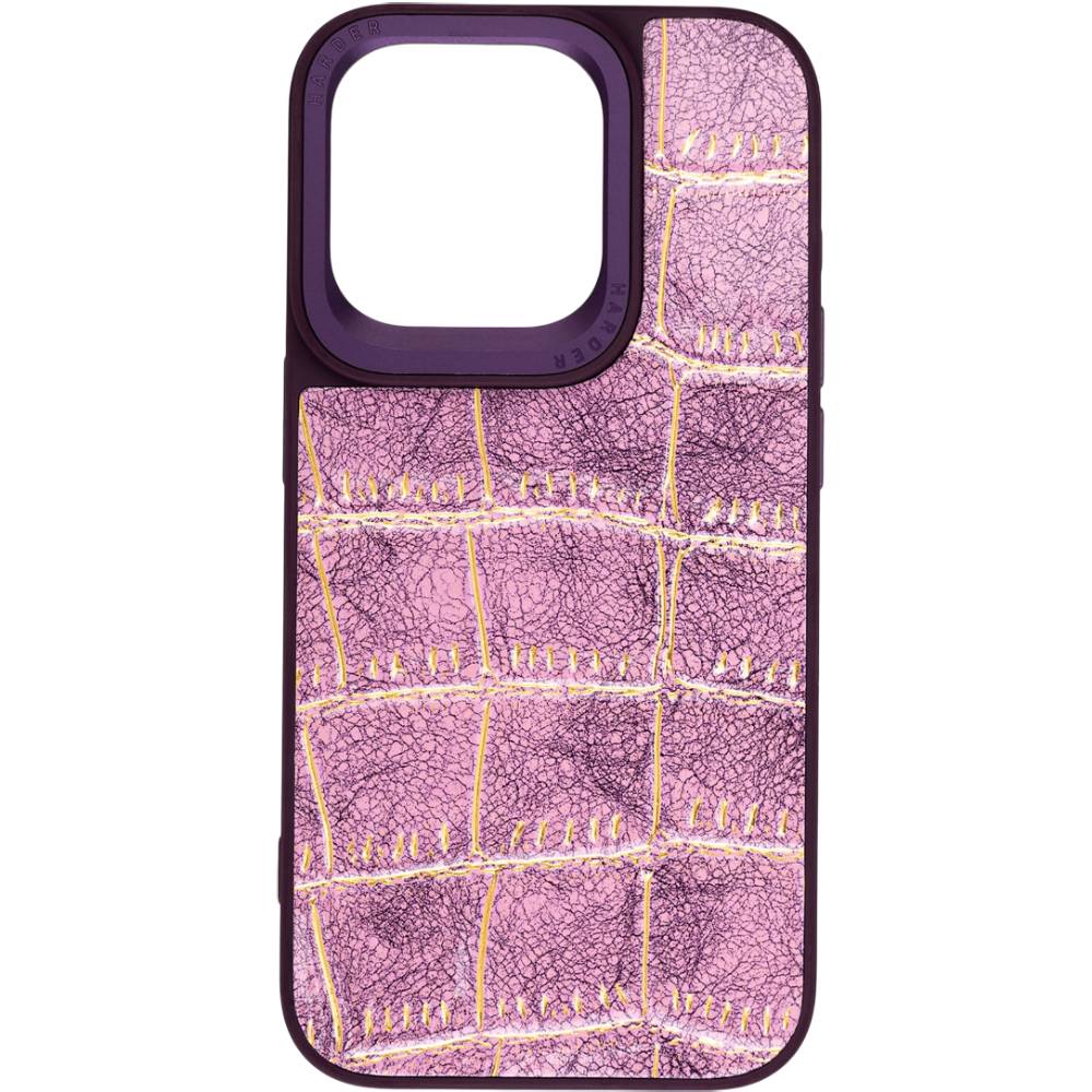 Чехол ARMORSTANDART Harder Crocosaur для Apple iPhone 14 Pro Purple (ARM76722)