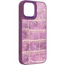 Чохол ARMORSTANDART Harder Crocosaur для Apple iPhone 14 Purple (ARM76716)
