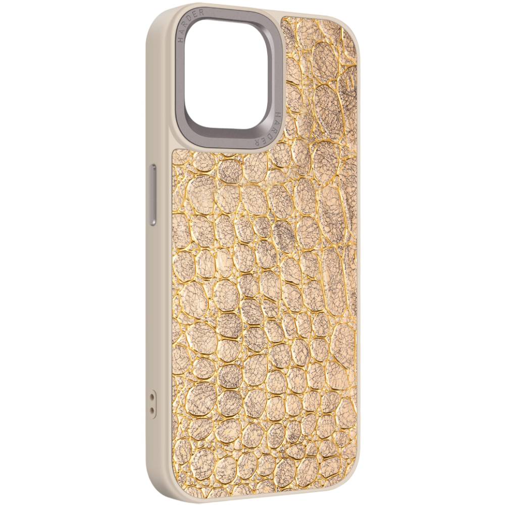 Чехол ARMORSTANDART Harder Crocosaur для Apple iPhone 14 Titanium (ARM76717) Совместимость по модели Apple iPhone 14
