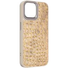 Чехол ARMORSTANDART Harder Crocosaur для Apple iPhone 14 Titanium (ARM76717)