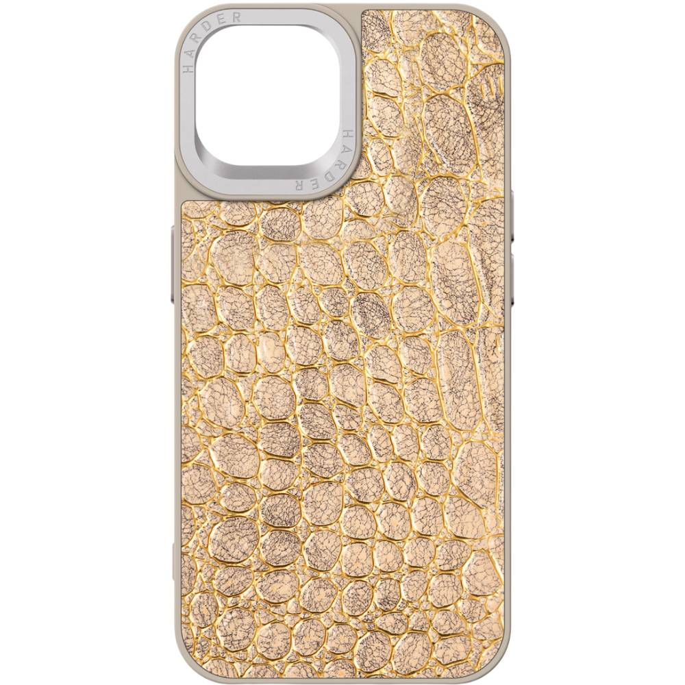 Чехол ARMORSTANDART Harder Crocosaur для Apple iPhone 14 Titanium (ARM76717)