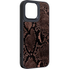 Чехол ARMORSTANDART Harder Genuine Snake для Apple iPhone 14 Pro Max Black (ARM76792)