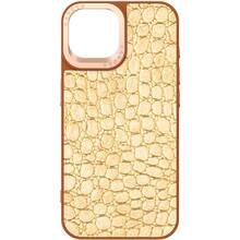 Чехол ARMORSTANDART Harder Crocosaur для Apple iPhone 15 Beige (ARM76697)