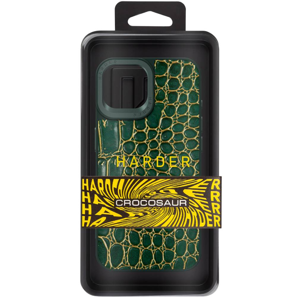 Чохол ARMORSTANDART Harder Crocosaur для Apple iPhone 15 Green (ARM76696) Тип чохол-накладка