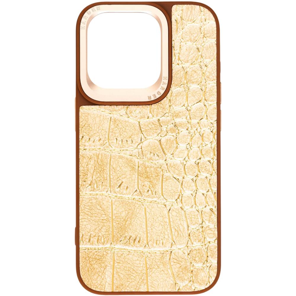 Чохол ARMORSTANDART Harder Crocosaur для Apple iPhone 15 Pro Beige (ARM76703)