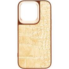 Чехол ARMORSTANDART Harder Crocosaur для Apple iPhone 15 Pro Beige (ARM76703)