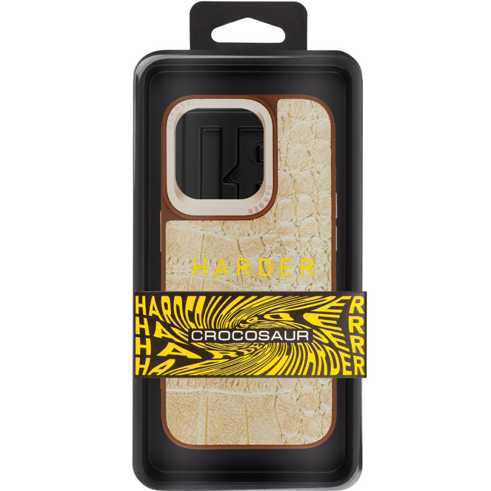 Чохол ARMORSTANDART Harder Crocosaur для Apple iPhone 15 Pro Beige (ARM76703) Тип чохол-накладка