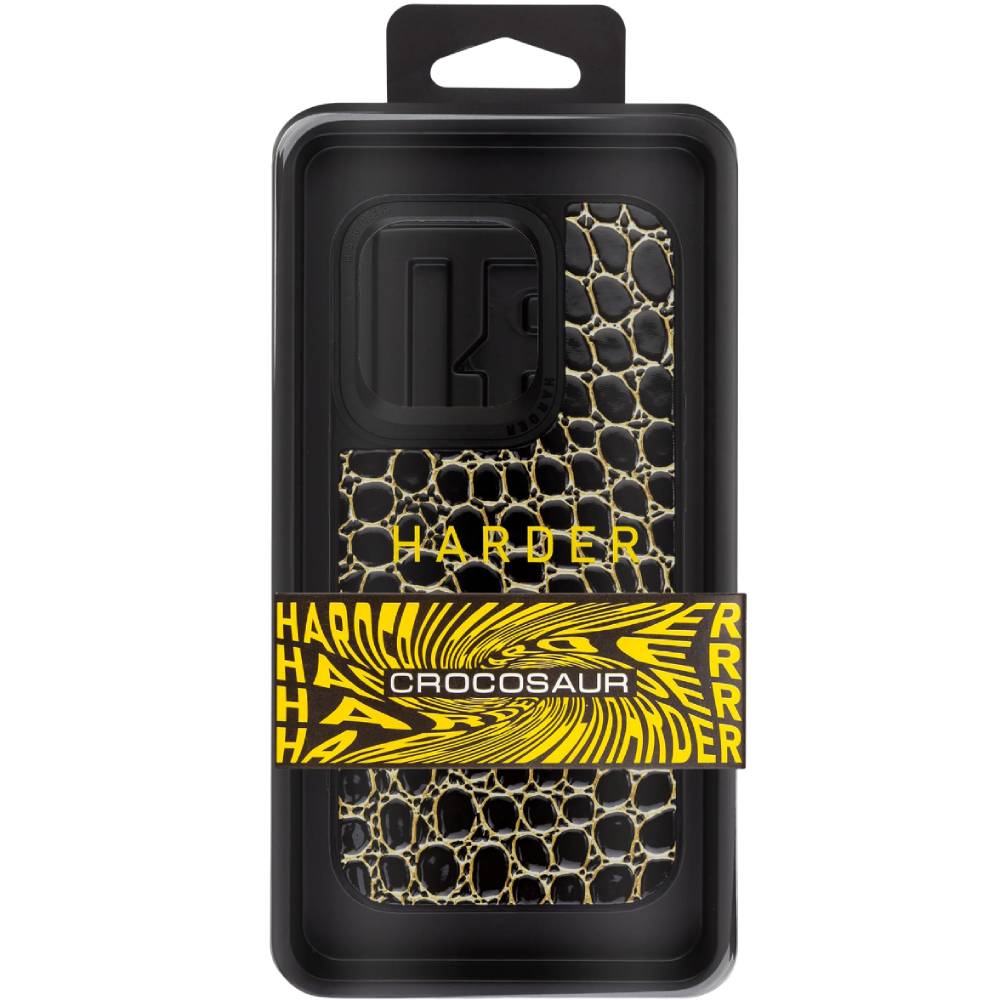Чохол ARMORSTANDART Harder Crocosaur для Apple iPhone 15 Pro Black (ARM76701) Тип чохол-накладка