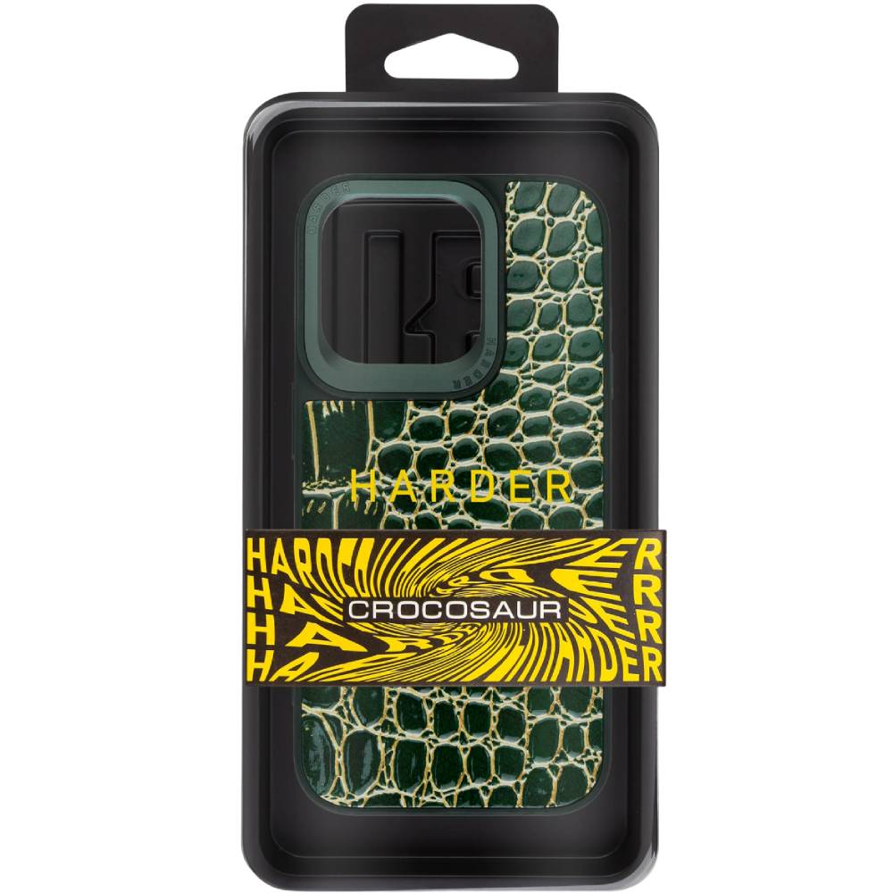 Чохол ARMORSTANDART Harder Crocosaur для Apple iPhone 15 Pro Green (ARM76702) Тип чохол-накладка