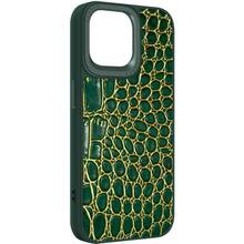 Чохол ARMORSTANDART Harder Crocosaur для Apple iPhone 15 Pro Max Green (ARM76708)