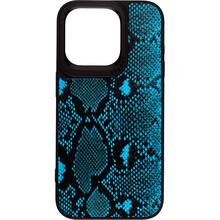 Чехол ARMORSTANDART Harder Genuine Snake для Apple iPhone 15 Pro Dark Blue (ARM76781)