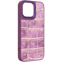 Чохол ARMORSTANDART Harder Crocosaur для Apple iPhone 15 Pro Max Purple (ARM76710)