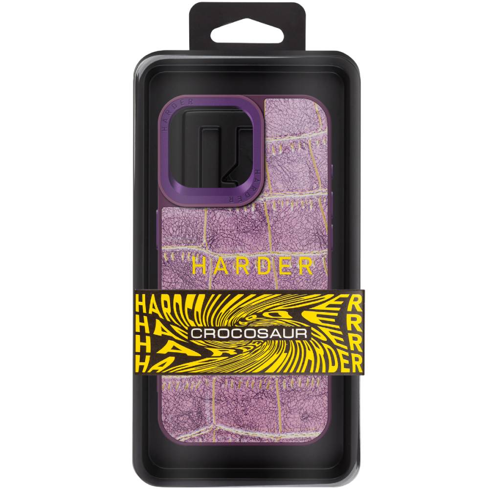 Чохол ARMORSTANDART Harder Crocosaur для Apple iPhone 15 Pro Max Purple (ARM76710) Тип чохол-накладка