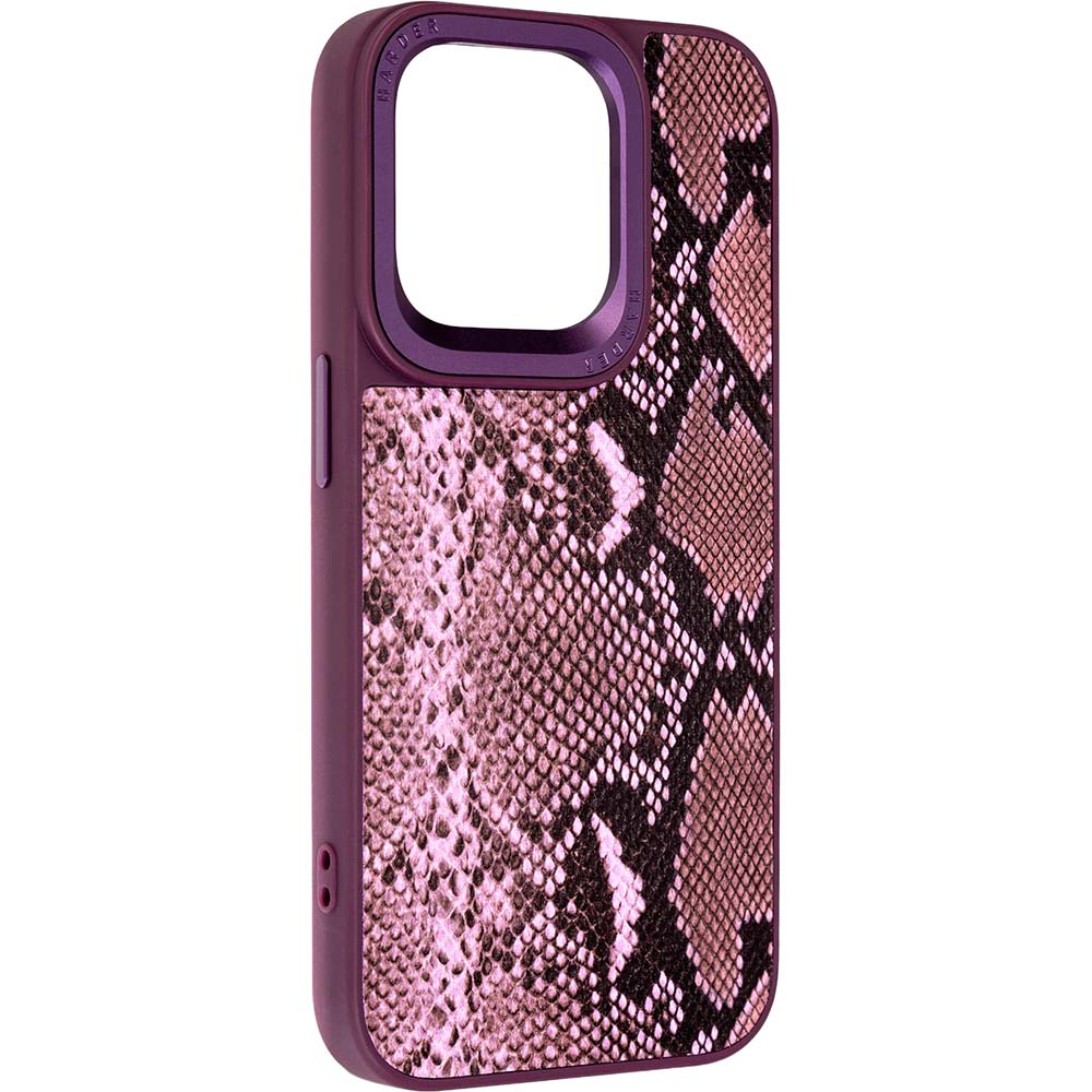 Чохол ARMORSTANDART Harder Genuine Snake для Apple iPhone 15 Pro Dark Purple (ARM76782) Сумісність за моделлю Apple iPhone 15 Pro