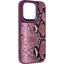 Чохол ARMORSTANDART Harder Genuine Snake для Apple iPhone 15 Pro Dark Purple (ARM76782)