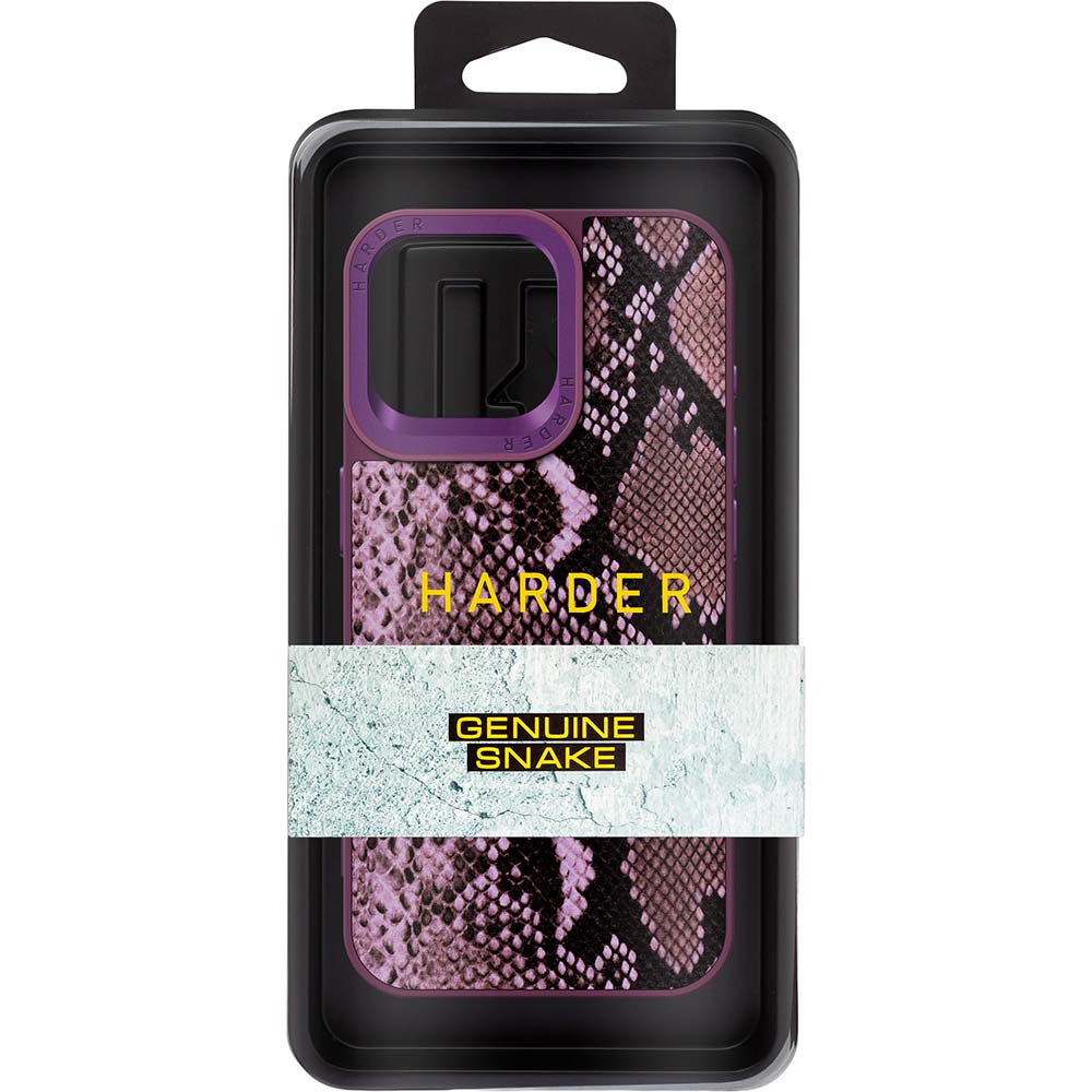 Чохол ARMORSTANDART Harder Genuine Snake для Apple iPhone 15 Pro Max Dark Purple (ARM76785) Тип чохол-накладка