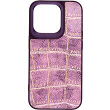 Чехол ARMORSTANDART Harder Crocosaur для Apple iPhone 15 Pro Purple (ARM76704)