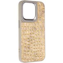 Чохол ARMORSTANDART Harder Crocosaur для Apple iPhone 15 Pro Titanium (ARM76705)