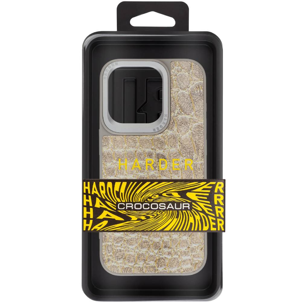Чохол ARMORSTANDART Harder Crocosaur для Apple iPhone 15 Pro Titanium (ARM76705) Тип чохол-накладка