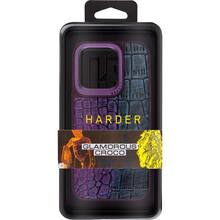 Чохол ARMORSTANDART Harder Glamorous Croco для Apple iPhone 14 Pro Dark Purple (ARM76771)