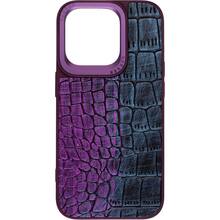 Дніпро - Чохол ARMORSTANDART Harder Glamorous Croco для Apple iPhone 14 Pro Dark Purple (ARM76771)