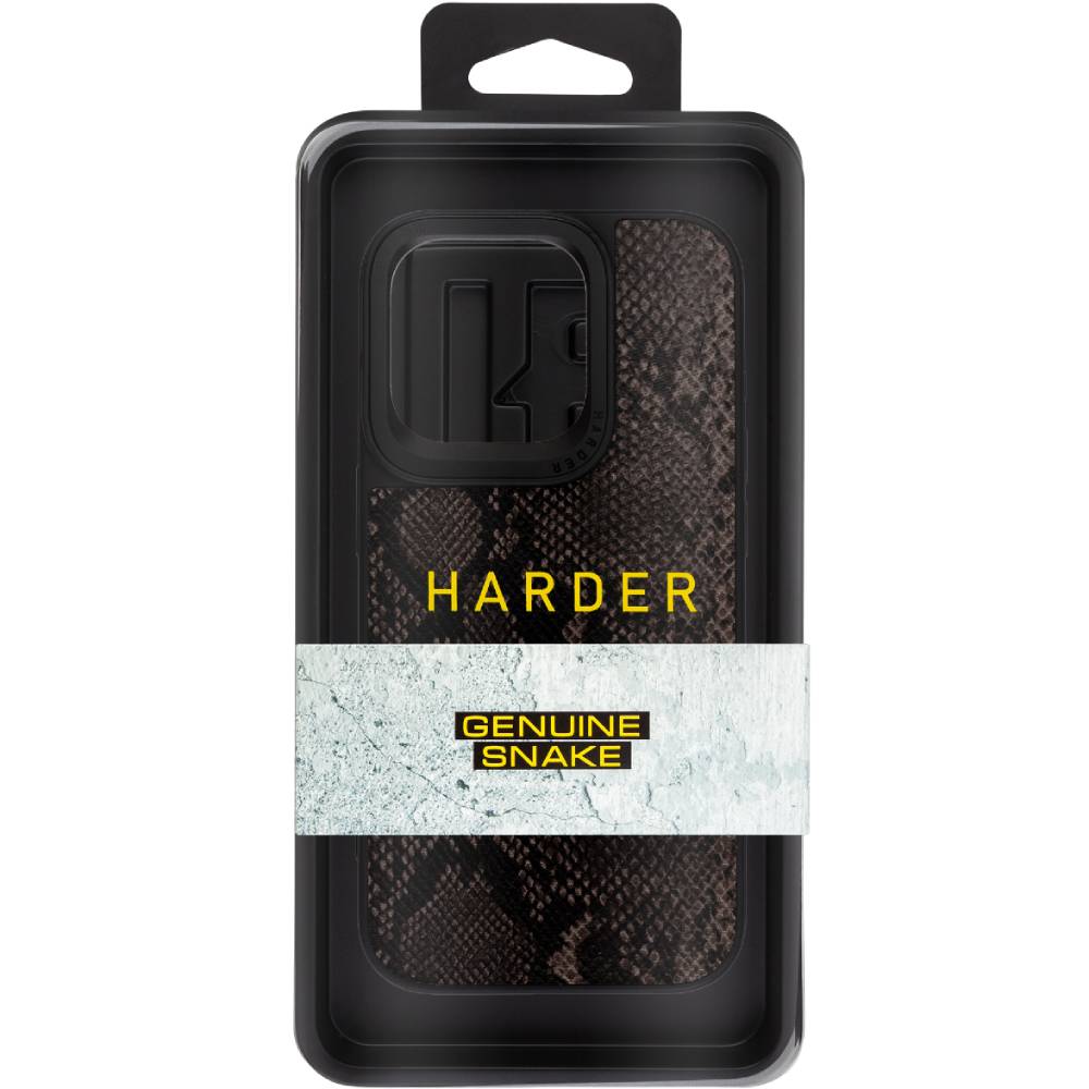 Чохол ARMORSTANDART Harder Genuine Snake для Apple iPhone 14 Pro Black (ARM76789) Тип чохол-накладка