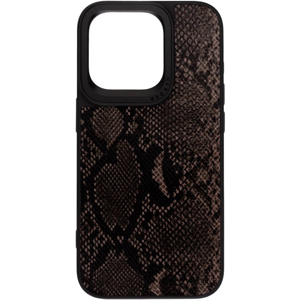 Чохол ARMORSTANDART Harder Genuine Snake для Apple iPhone 14 Pro Black (ARM76789)