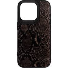 Чохол ARMORSTANDART Harder Genuine Snake для Apple iPhone 14 Pro Black (ARM76789)