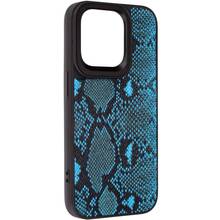 Чохол ARMORSTANDART Harder Genuine Snake для Apple iPhone 14 Pro Dark Blue (ARM76787)