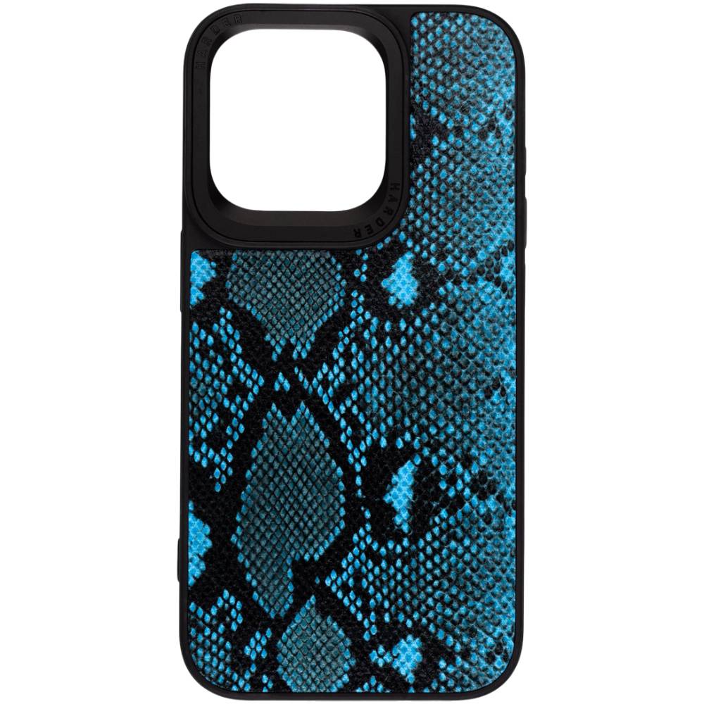 Чохол ARMORSTANDART Harder Genuine Snake для Apple iPhone 14 Pro Dark Blue (ARM76787)