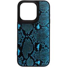 Чохол ARMORSTANDART Harder Genuine Snake для Apple iPhone 14 Pro Dark Blue (ARM76787)