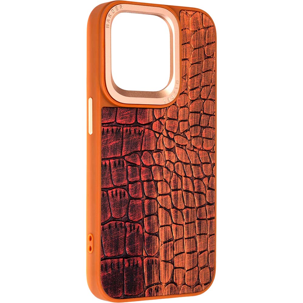 Чохол ARMORSTANDART Harder Glamorous Croco для Apple iPhone 14 Pro Max Magma (ARM76776) Сумісність за моделлю Apple iPhone 14 Pro Max