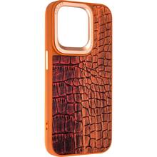 Чохол ARMORSTANDART Harder Glamorous Croco для Apple iPhone 14 Pro Max Magma (ARM76776)